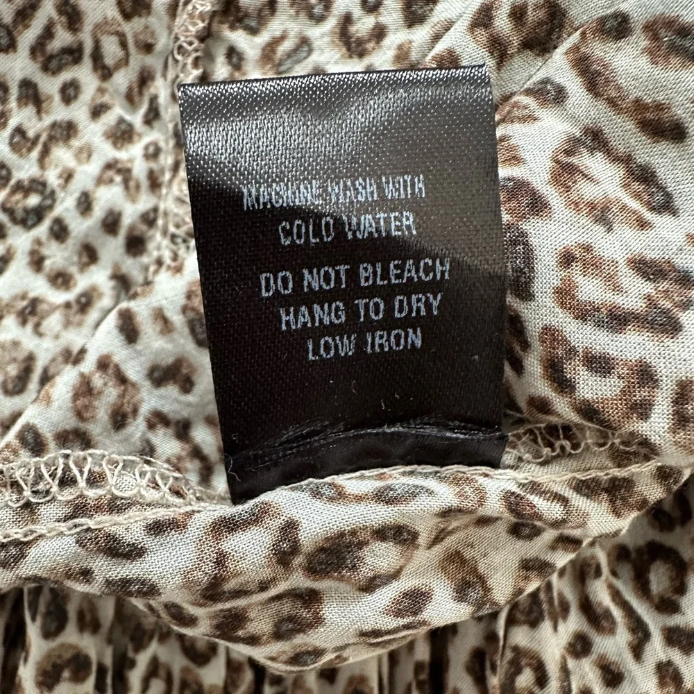 Vici Leopard Long Sleeve Shift Dress - Picture 9 of 9